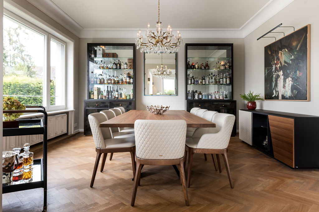 Luxury Dining Room by Jacober Interiors
