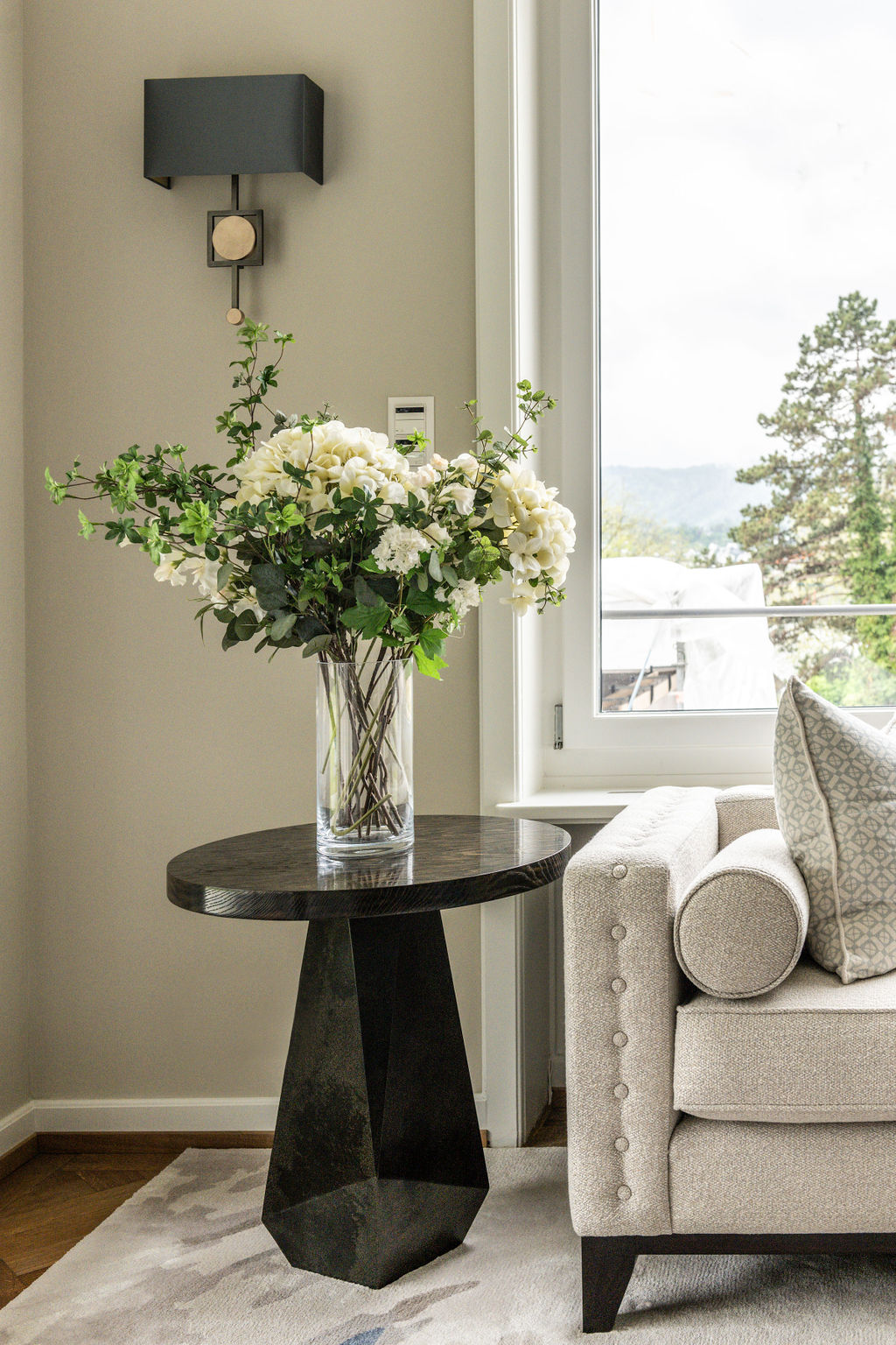 luxurious sofa table by Julian Chichester